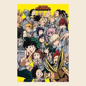 My Hero Academia - Selfie Wall Poster Home Deco_165